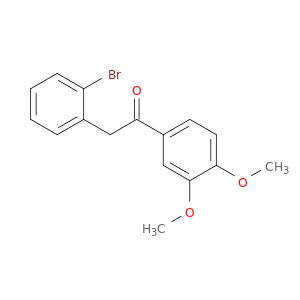 Ethanone, 2-(2-bromophenyl)-1-(3,4-dimethoxyphenyl)-