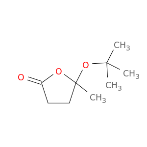 2(3H)-Furanone, 5-(1,1-dimethylethoxy)dihydro-5-methyl-