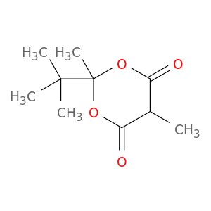 1,3-Dioxane-4,6-dione, 2-(1,1-dimethylethyl)-2,5-dimethyl-