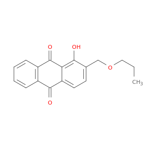 9,10-Anthracenedione, 1-hydroxy-2-(propoxymethyl)-