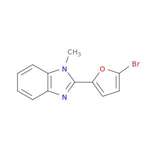 1H-Benzimidazole, 2-(5-bromo-2-furanyl)-1-methyl-