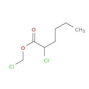 Hexanoic acid, 2-chloro-, chloromethyl ester