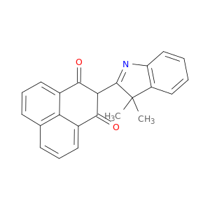 1H-Phenalene-1,3(2H)-dione, 2-(3,3-dimethyl-3H-indol-2-yl)-