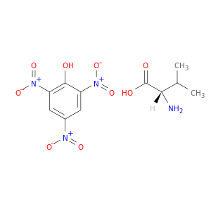L-Valine, compd. with 2,4,6-trinitrophenol (1:1)