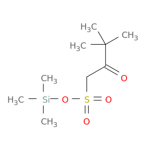 1-Butanesulfonic acid, 3,3-dimethyl-2-oxo-, trimethylsilyl ester