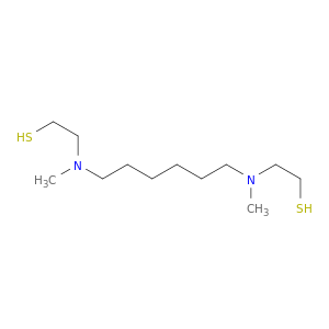 Ethanethiol, 2,2'-[1,6-hexanediylbis(methylimino)]bis-