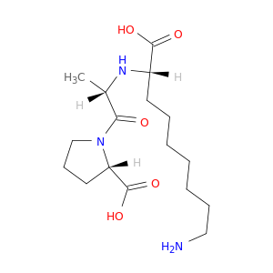 L-Proline,N-[(1S)-8-amino-1-carboxyoctyl]-L-alanyl-