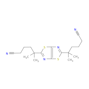 5,5'-[1,3]thiazolo[5,4-d][1,3]thiazole-2,5-diylbis(5-methylhexanenitrile)
