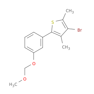 Thiophene, 3-bromo-5-[3-(methoxymethoxy)phenyl]-2,4-dimethyl-