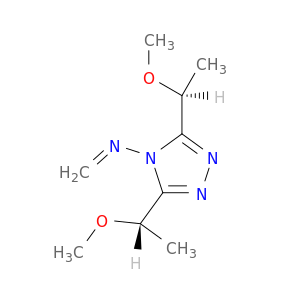 4H-1,2,4-Triazol-4-amine, 3,5-bis[(1S)-1-methoxyethyl]-N-methylene-