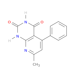 Pyrido[2,3-d]pyrimidine-2,4(1H,3H)-dione, 7-methyl-5-phenyl-