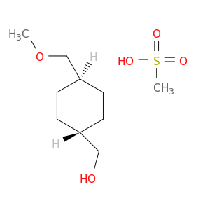 Cyclohexanemethanol, 4-(methoxymethyl)-, methanesulfonate, trans-