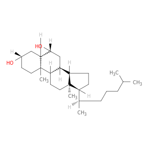 Cholestane-3,6-diol, (3beta,5alpha,6beta)-