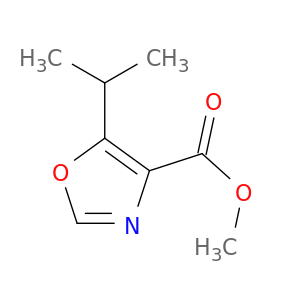 4-Oxazolecarboxylic acid, 5-(1-methylethyl)-, methyl ester