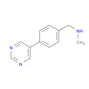 Benzenemethanamine,N-methyl-4-(5-pyrimidinyl)-