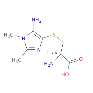 S-(5-AMINO-1,2-DIMETHYL-1H-IMIDAZOL-4-YL)-L-CYSTEINE