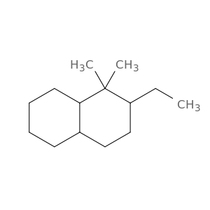 Naphthalene, ethyldecahydrodimethyl-