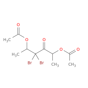 3-Hexanone, 2,5-bis(acetyloxy)-4,4-dibromo-