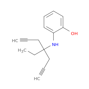 Phenol, 2-[[1-ethyl-1-(2-propynyl)-3-butynyl]amino]-