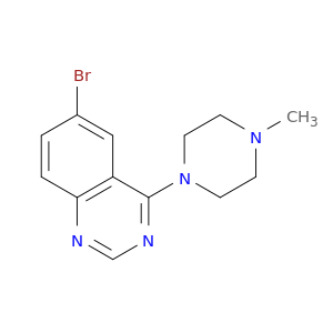 6-BROMO-4-(4-METHYLPIPERAZIN-1-YL)QUINAZOLINE