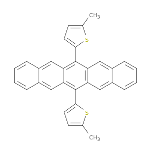 Thiophene, 2,2'-(6,13-pentacenediyl)bis[5-methyl-