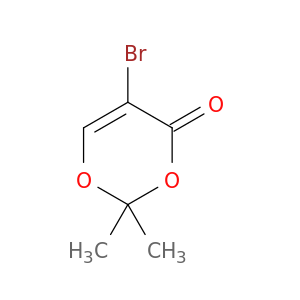 4H-1,3-Dioxin-4-one, 5-bromo-2,2-dimethyl-
