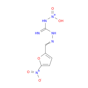 HYDROXY-[[N-[(5-NITRO-2-FURYL)METHYLIDENEAMINO]CARBAMIMIDOYL]AMINO]-OXO-AZANIUM