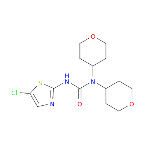 Urea, N'-(5-chloro-2-thiazolyl)-N,N-bis(tetrahydro-2H-pyran-4-yl)-