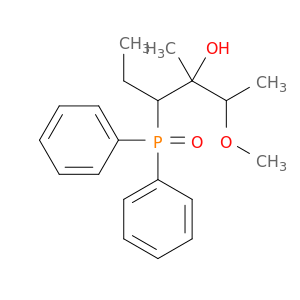 3-Hexanol, 4-(diphenylphosphinyl)-2-methoxy-3-methyl-