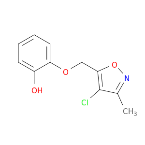 Phenol, 2-[(4-chloro-3-methyl-5-isoxazolyl)methoxy]-