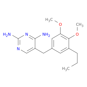 2,4-Pyrimidinediamine, 5-[(3,4-dimethoxy-5-propylphenyl)methyl]-