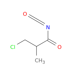 Propanoyl isocyanate, 3-chloro-2-methyl-