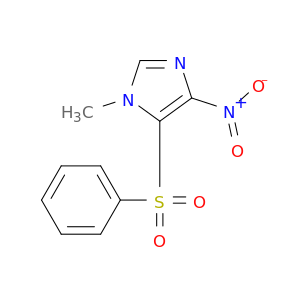 5-(benzenesulfonyl)-1-methyl-4-nitro-imidazole