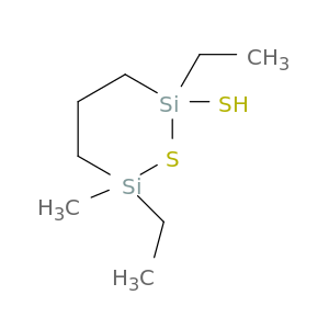 1-Thia-2,6-disilacyclohexane-2-thiol, 2,6-diethyl-6-methyl-