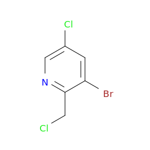 3-broMo-5-chloro-2-(chloroMethyl)pyridine