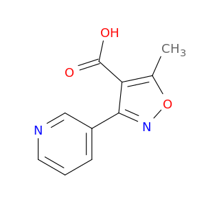 5-Methyl-3-(pyridin-3-yl)isoxazole-4-carboxylic Acid