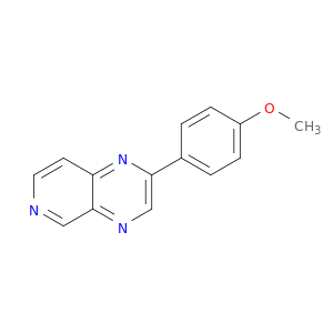 Pyrido[3,4-b]pyrazine, 2-(4-methoxyphenyl)-