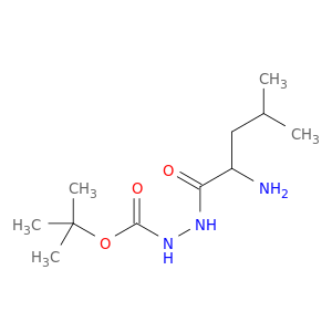TERT-BUTYL N-[(2-AMINO-4-METHYL-PENTANOYL)AMINO]CARBAMATE