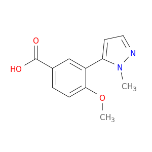 苯甲酸,4-甲氧基-3-(1-甲基-1H-吡唑-5-基)-