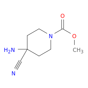 METHYL 4-AMINO-4-CYANO-PIPERIDINE-1-CARBOXYLATE