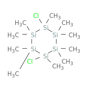 Cyclohexasilane, 1,4-dichloro-1,2,2,3,3,4,5,5,6,6-decamethyl-