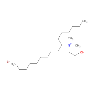 1-Heptanaminium, N-(2-hydroxyethyl)-N,N-dimethylnonyl-, bromide