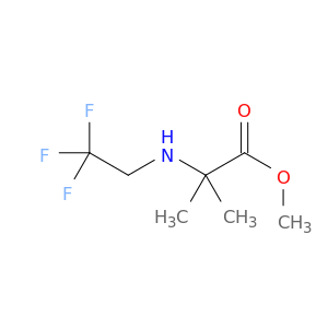 Methyl 2-Methyl-2-[(2,2,2-trifluoroethyl)amino]propanoate