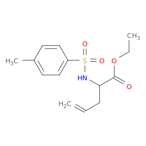 4-Pentenoic acid, 2-[[(4-methylphenyl)sulfonyl]amino]-, ethyl ester