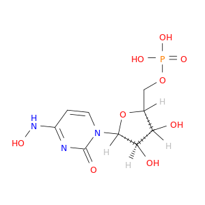[(2R,3R,4R,5R)-3,4-dihydroxy-5-[4-(hydroxyamino)-2-oxo-pyrimidin-1-yl]oxolan-2-yl]methoxyphosphonic acid