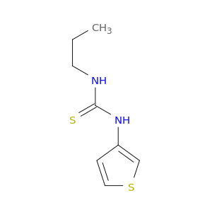 Thiourea, N-propyl-N'-3-thienyl-
