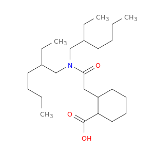 Cyclohexanecarboxylic acid, 2-[[bis(2-ethylhexyl)amino]carbonyl]methyl-