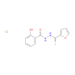 COPPER(II)-N-SALICYLOYL-N'-(2-FURYLTHIOCARBONYL)HYDRAZINE