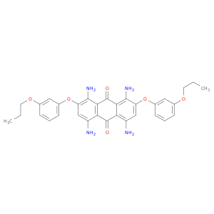 9,10-Anthracenedione, 1,4,5,8-tetraamino-2,7-bis(3-propoxyphenoxy)-