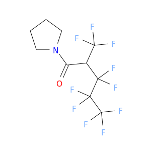 Pyrrolidine, 1-[3,3,4,4,5,5,5-heptafluoro-1-oxo-2-(trifluoromethyl)pentyl]-